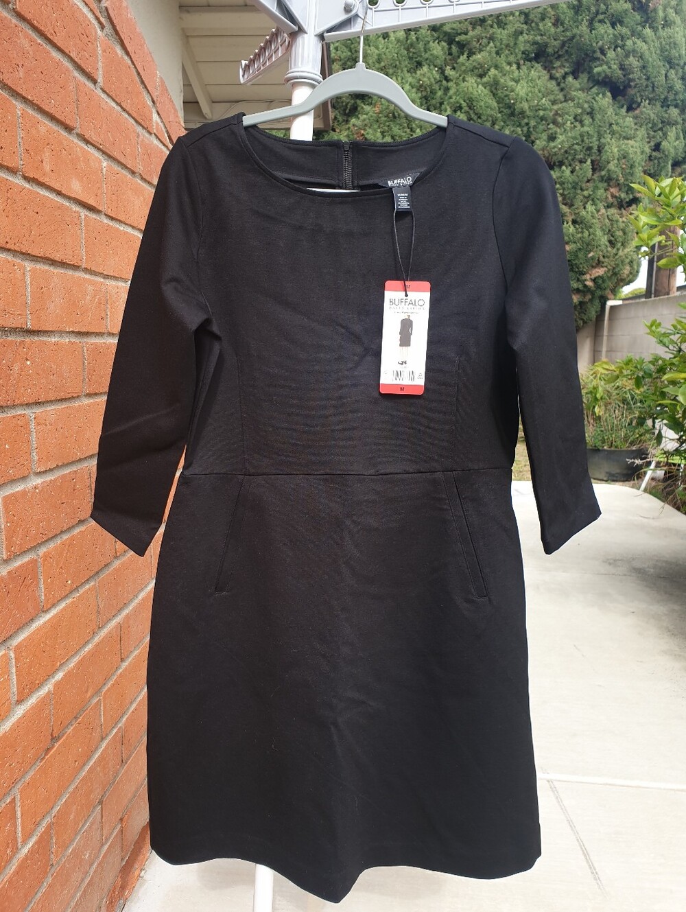 Buffalo David Bitton Ponte Sheath Dress with Pockets